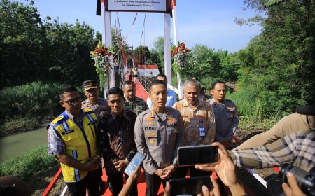 Jembatan Merah Putih Presisi Perkuat Konektivitas Warga