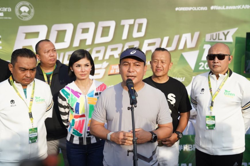 Event Lari Terbesar di Sumatera Soroti Isu Karhutla dan Lingkungan