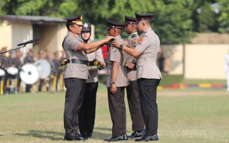 Kapolda Jatim Lantik 971 Bintara Remaja Lulusan SPN Polda Jatim