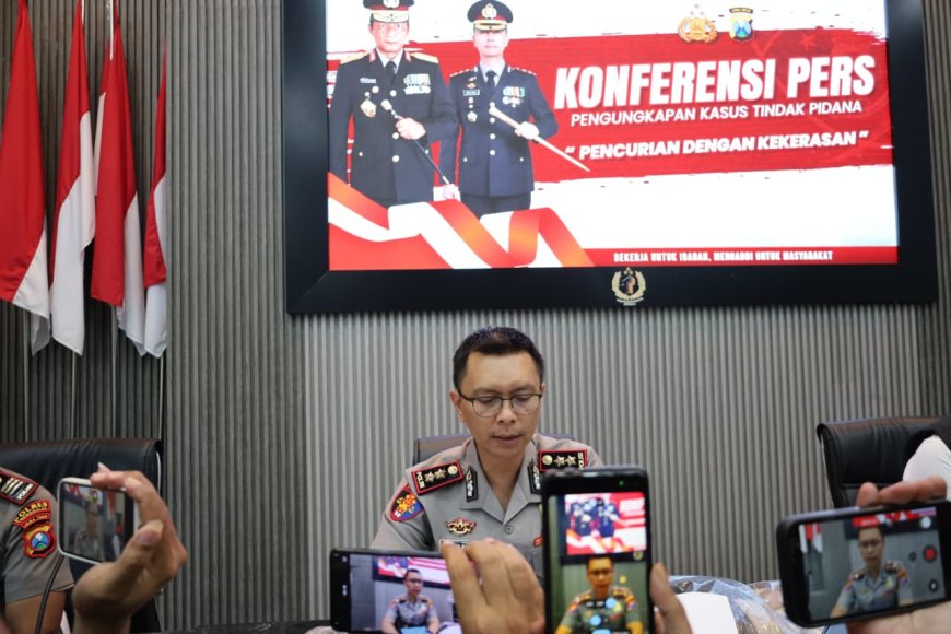 Polisi Ringkus Tersangka dengan Catatan Lima Kali Masuk Penjara